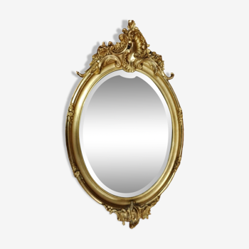 Large shell mirror