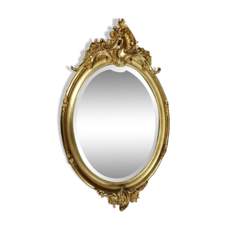Large shell mirror