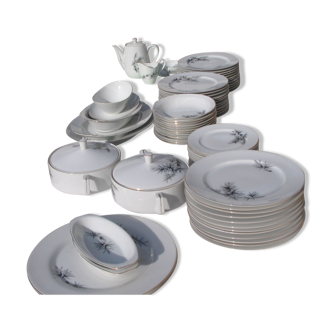 Service de table 70 pieces en porcelaine