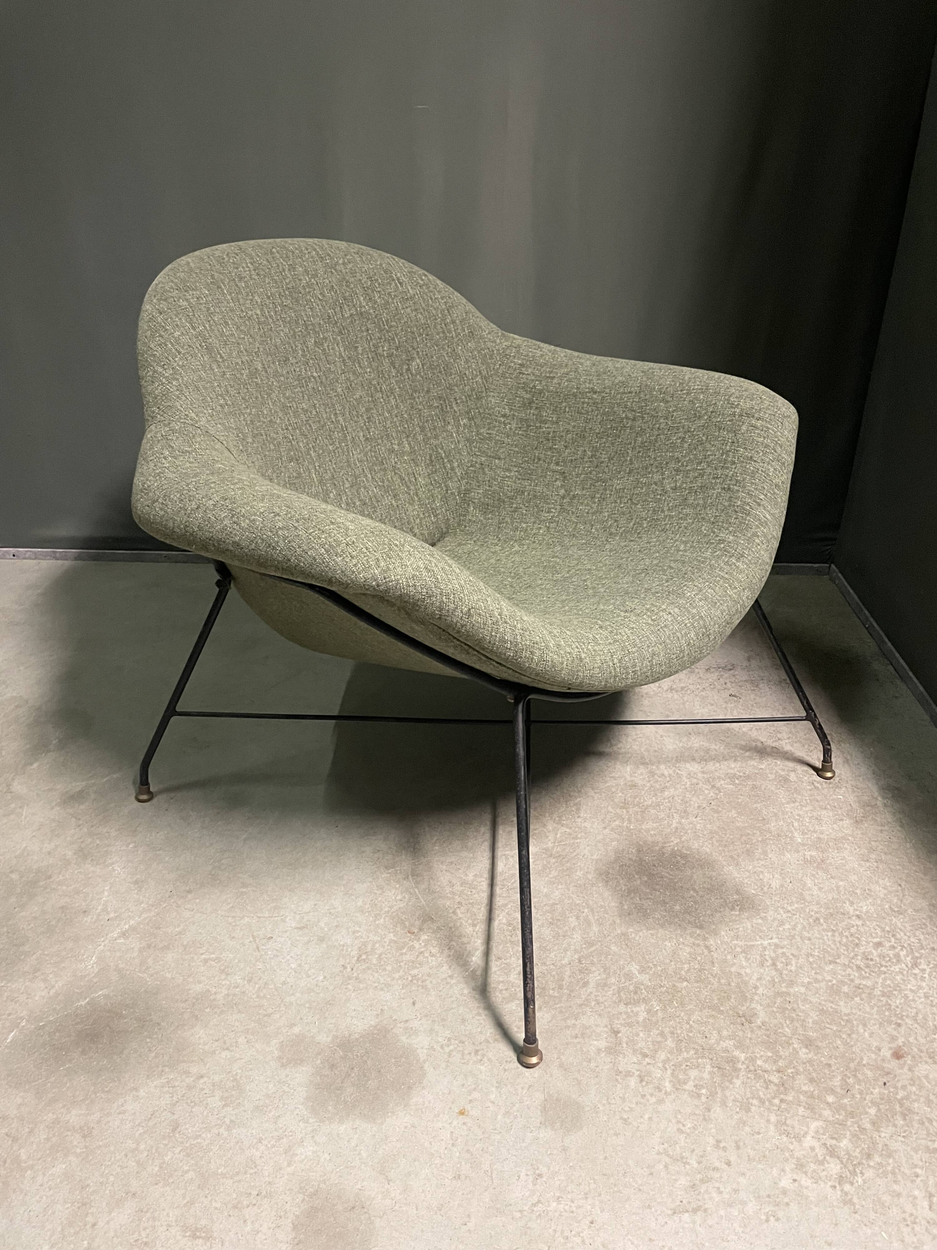 Rare Augusto Bozzi Lounge chair for Saporiti 1950s