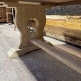 Oak farmhouse table