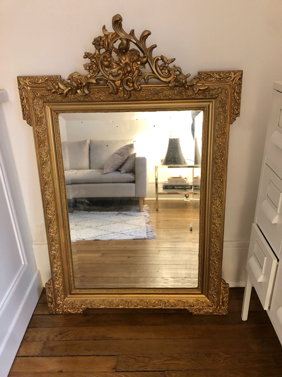 Golden mirror - Louis Philippe