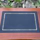 Small empire style solid mahogany writing chest of drawers
