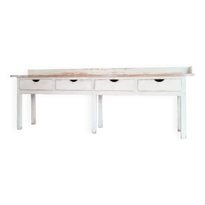 Comptoir ancien, table