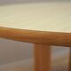 Beech round table, Danish design, 1990s, production: Denmark