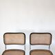 Pair chairs Cesca B32 by Marcel Breuer