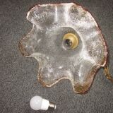 Granite glass hanging lamp