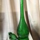 Green empoli bottle diamond tip made in italy