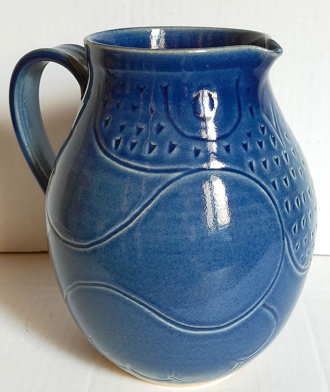 Vintage ceramic zoomorphic potter's pitcher