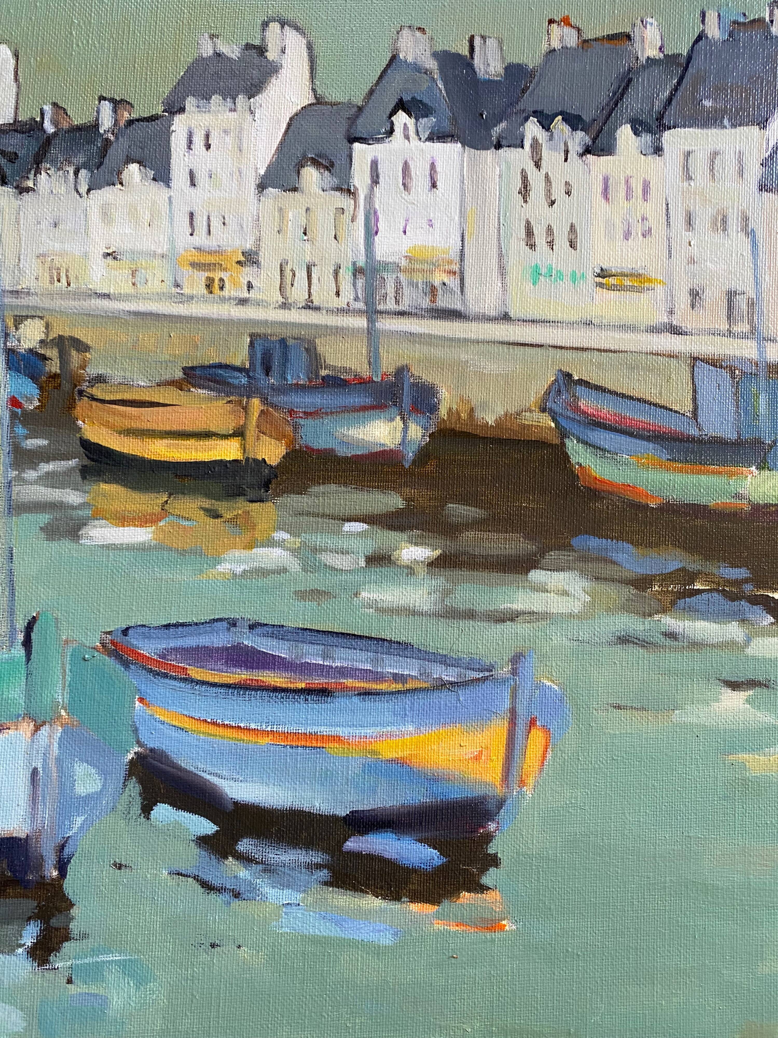 Hst table "marine" normandy / brittany by robert leboucher (xx°)