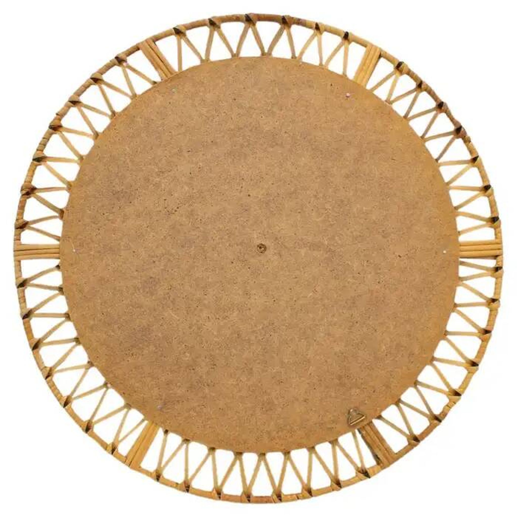 1960s Bamboo Mirror by Fmportglas, Germany