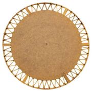 1960s Bamboo Mirror by Fmportglas, Germany