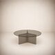 Coffee table Étienne Fermigier, JER, around 1970
