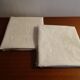 Lot 2 pillowcases embroidered and monogrammed MB old cotton 70 x 75