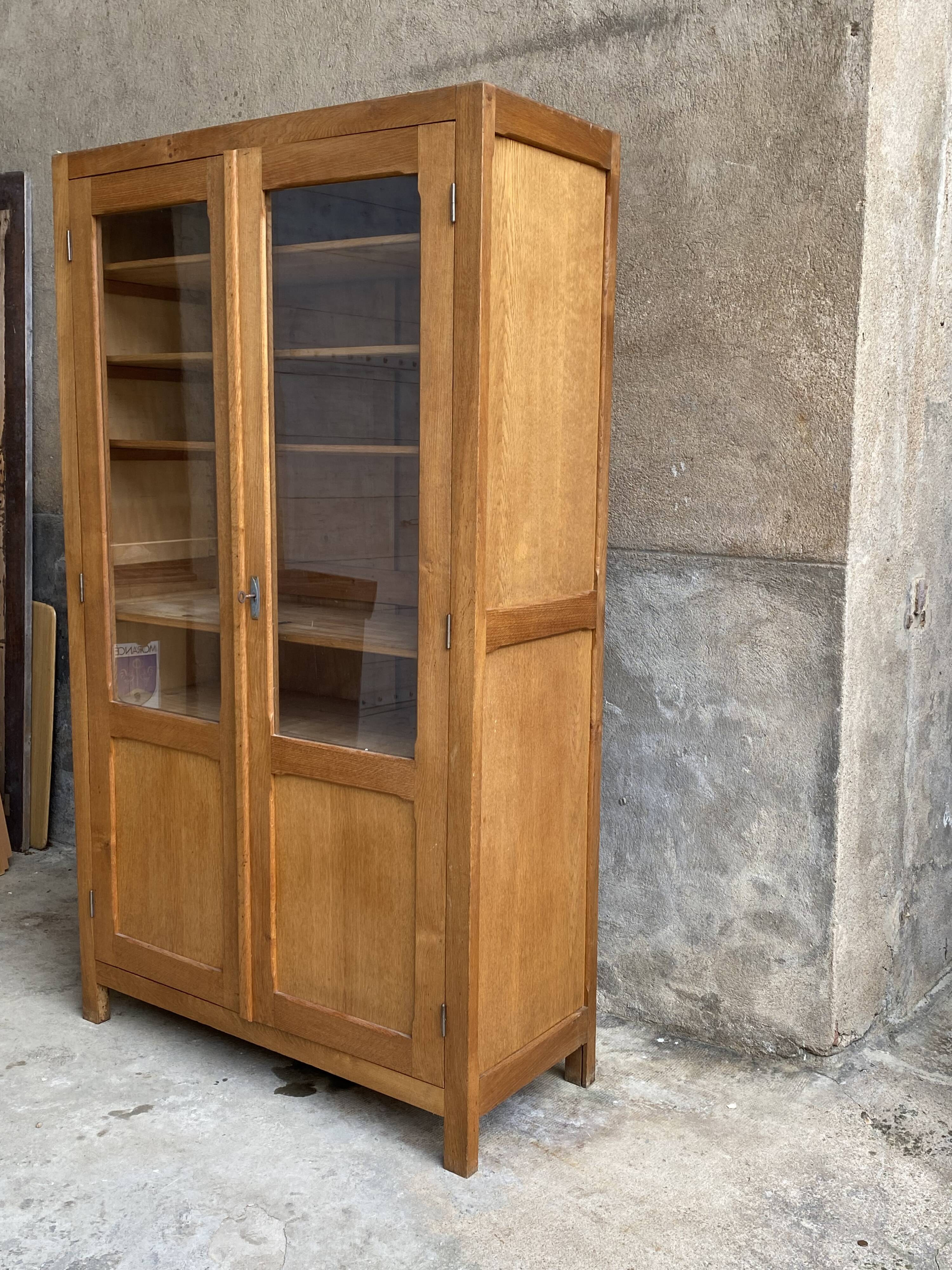 School showcase cabinet
