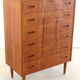 Danish high chest of drawers 'Skellebjerg' - Danish design mid century modern