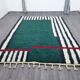 Magnifique tapis berbère vert décoré 200/300cm