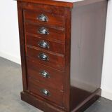 Apothecary furniture in mahogany Netherlands 1930s
