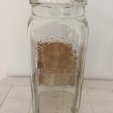 Ancien bocal Louis Frères & Co Bordeaux 2 l. Avec etiquette - verre soufflé
