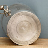 Champagne bucket in silver metal