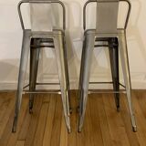 Pair of TOLIX bar stools