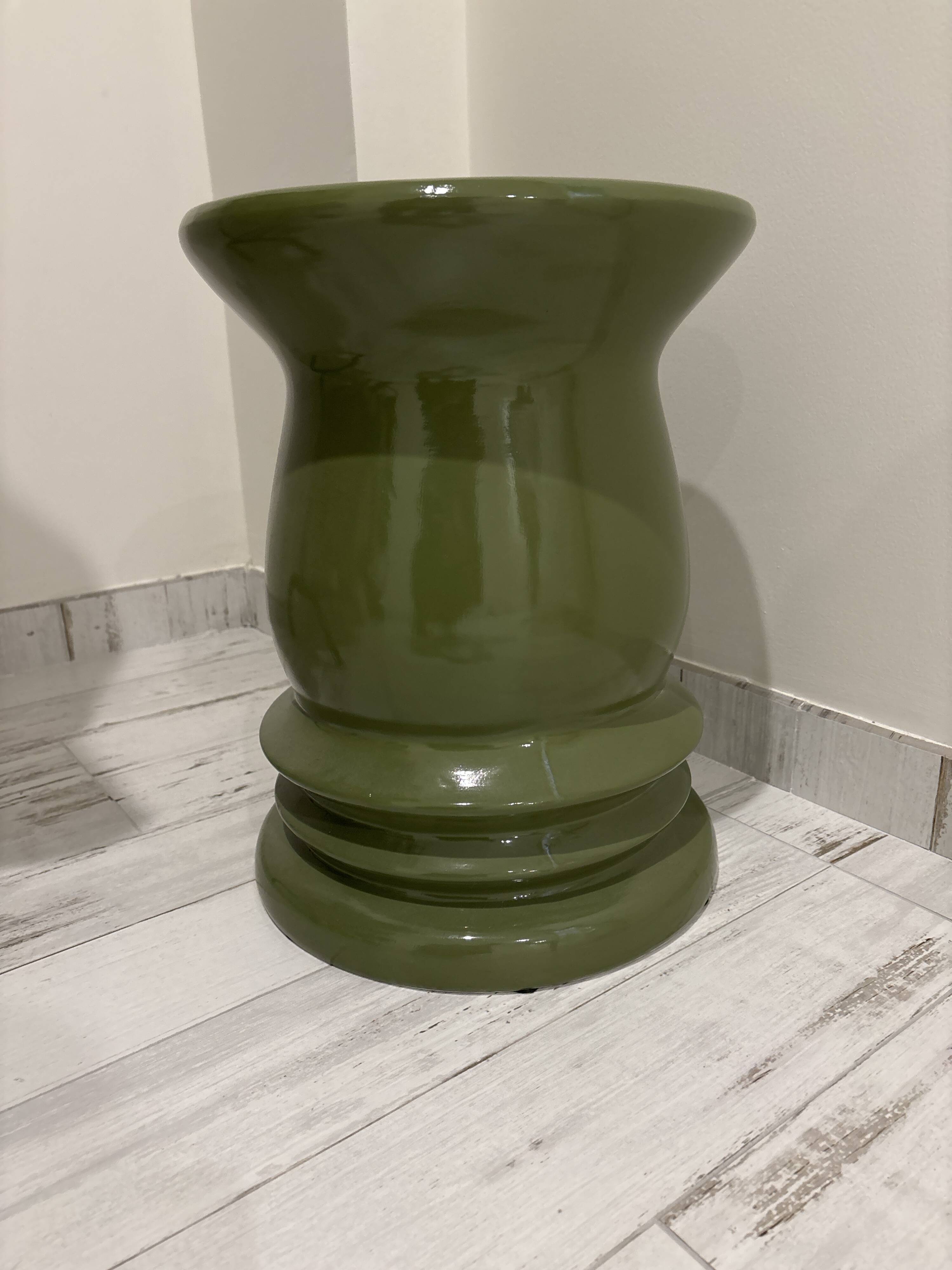 Ceramic stool
