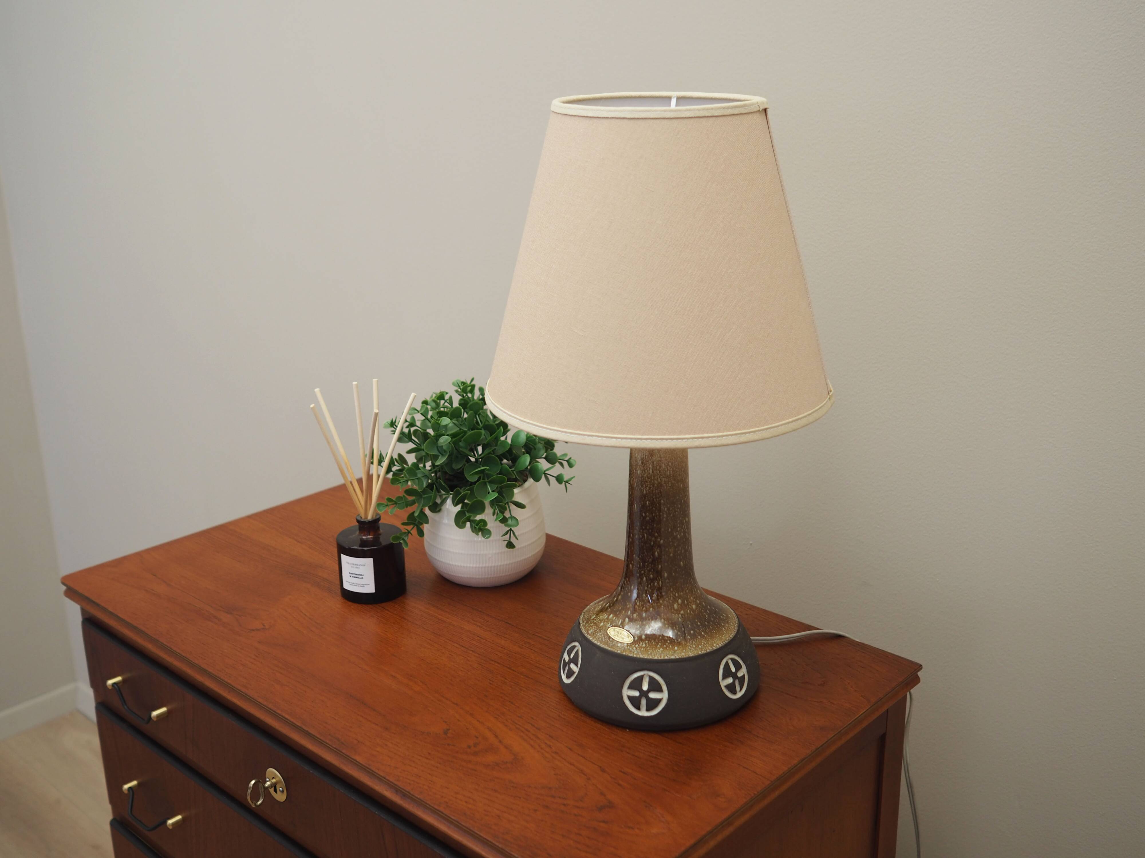 Bedside lamp, Danish design, 1960s, production: Frank Keramik