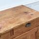 Old workshop furniture from 1930 in fir wood.