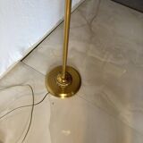 Lampadaire, torchère en laiton à décor néoclassique, style Empire