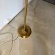 Floor lamp, brass torchère with neoclassical decoration, Empire style.