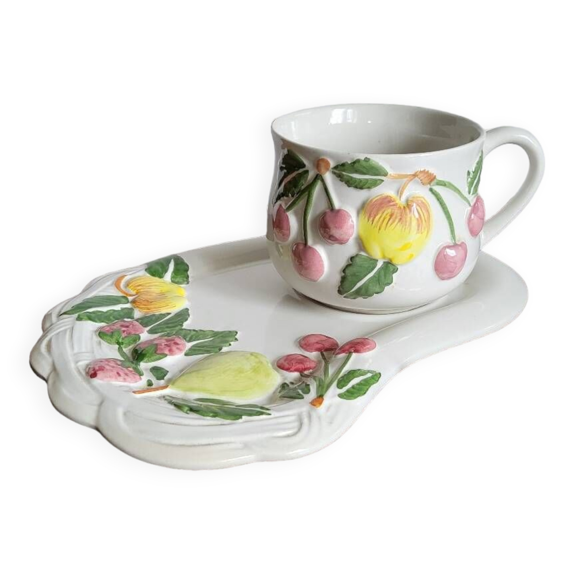 Slush mug and tray set