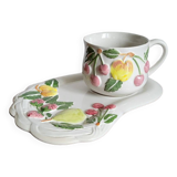 Slush mug and tray set