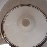 Space age glass UFO pendant light 1970