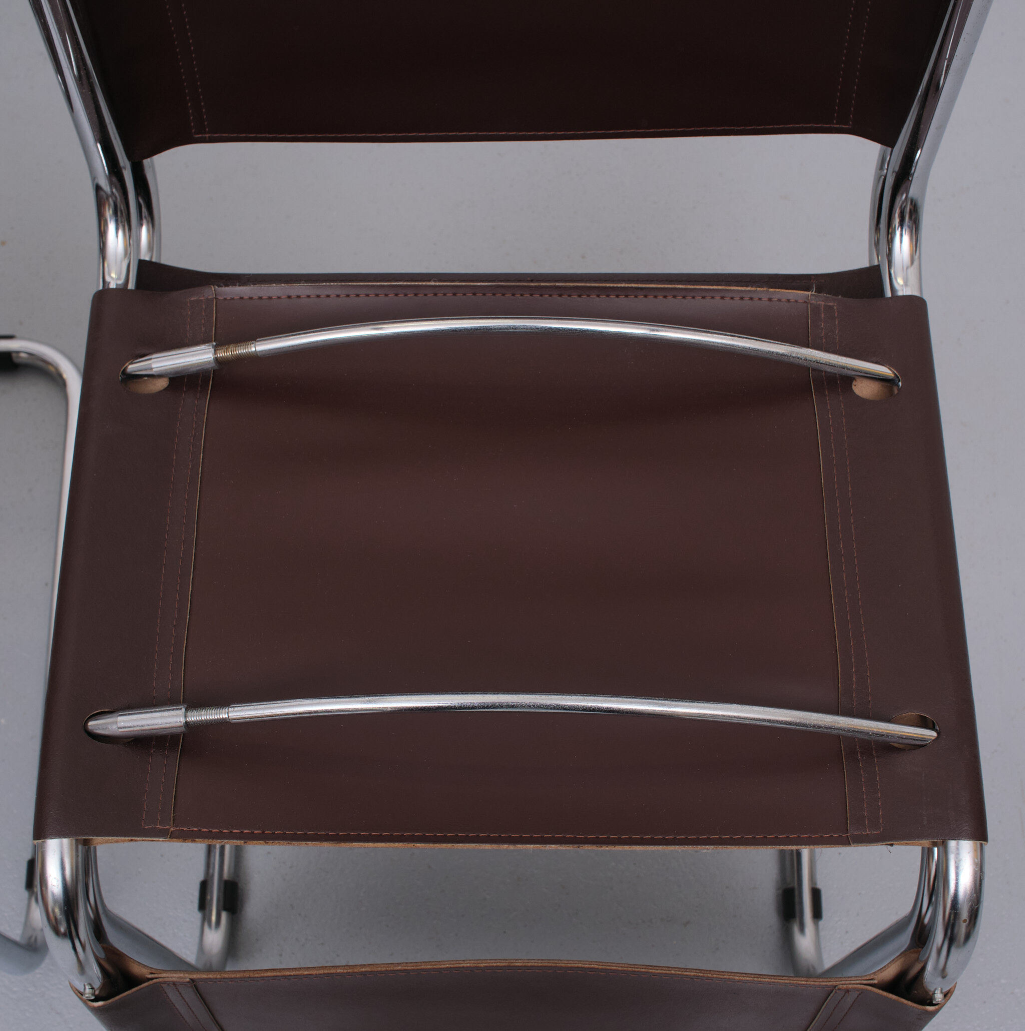 4 Mart Stam S33 Cantilever Dining Chairs, 1970s