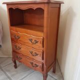 Chest of drawers with its upper niche and 3 drawers