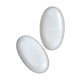 2 Bavarian white and gold porcelain dishes, "Annabell" model