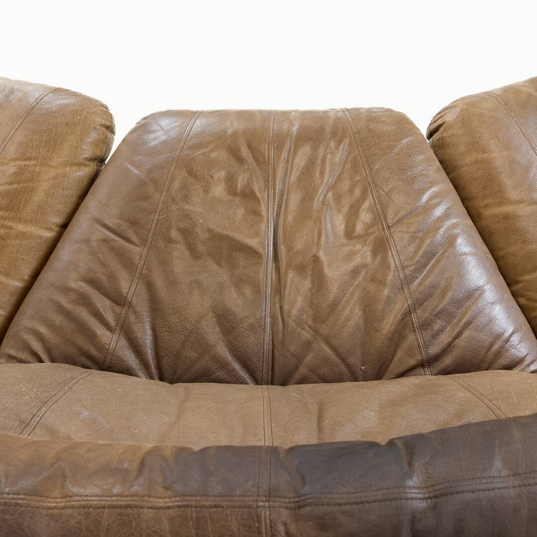 Walter Knoll Leather Modular Sofa 1970s