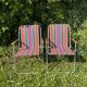 Foldable camping chairs 60s