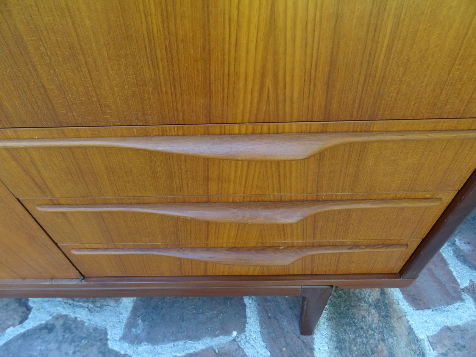 Scandinavian wardrobe in teak 60s