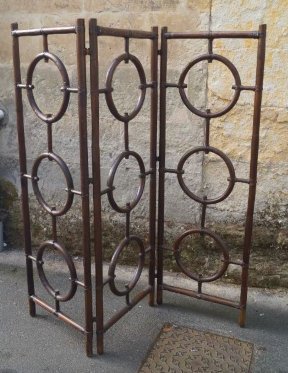 Decorative screen 1970 seventies