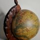 Vintage globe rustic style