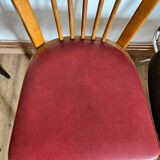Set of 4 mismatched chairs