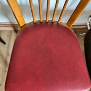 Set of 4 mismatched chairs