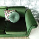 Vintage green couch