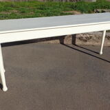 White bistro table