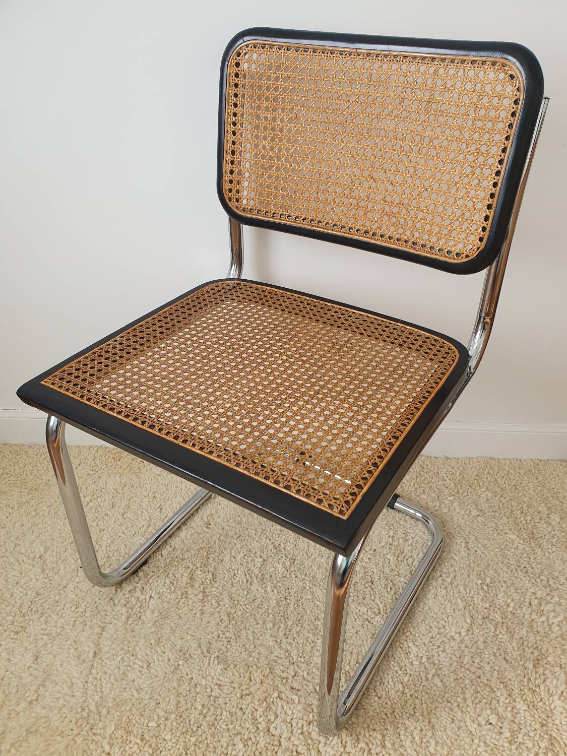 Chaise cannée B32 Marcel Breuer