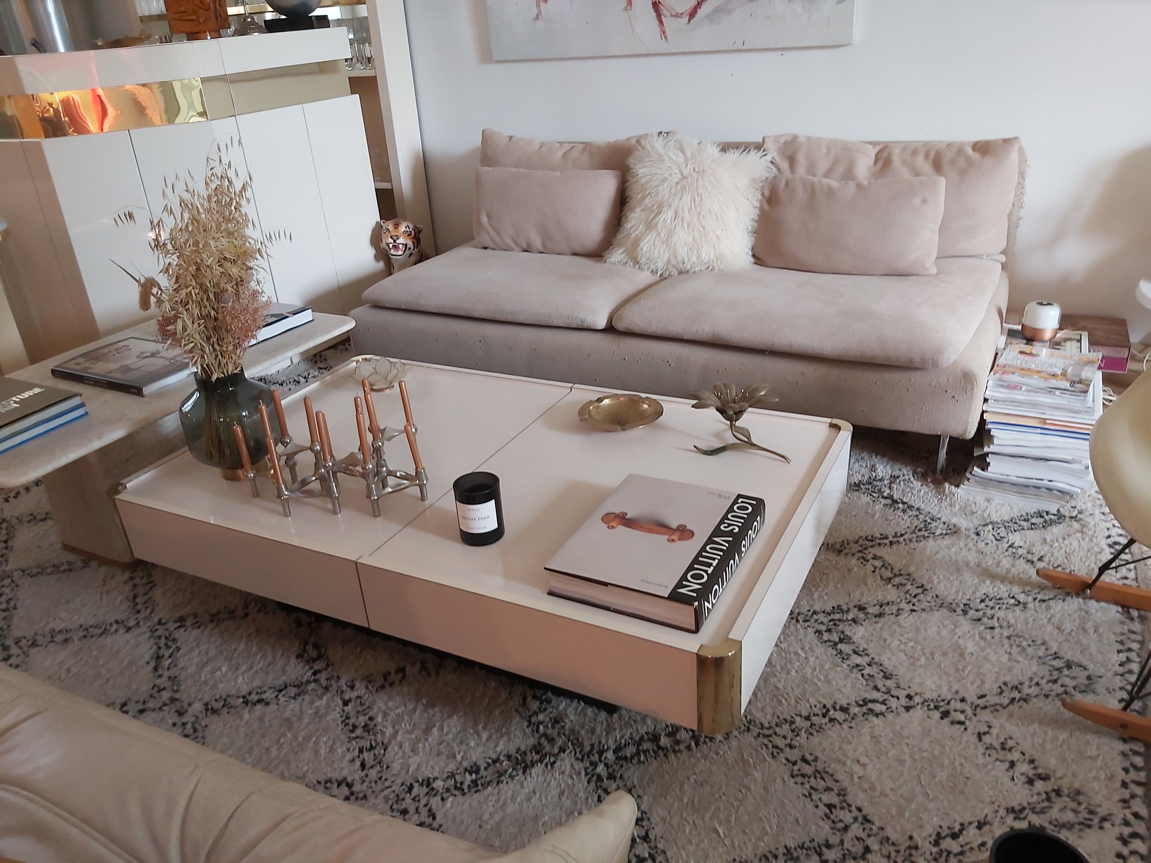 Coffee table-bar 70s