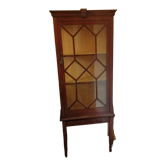 Edwardian style mahogany display cabinet