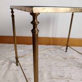 Gilded bronze side table from Maison Baguès