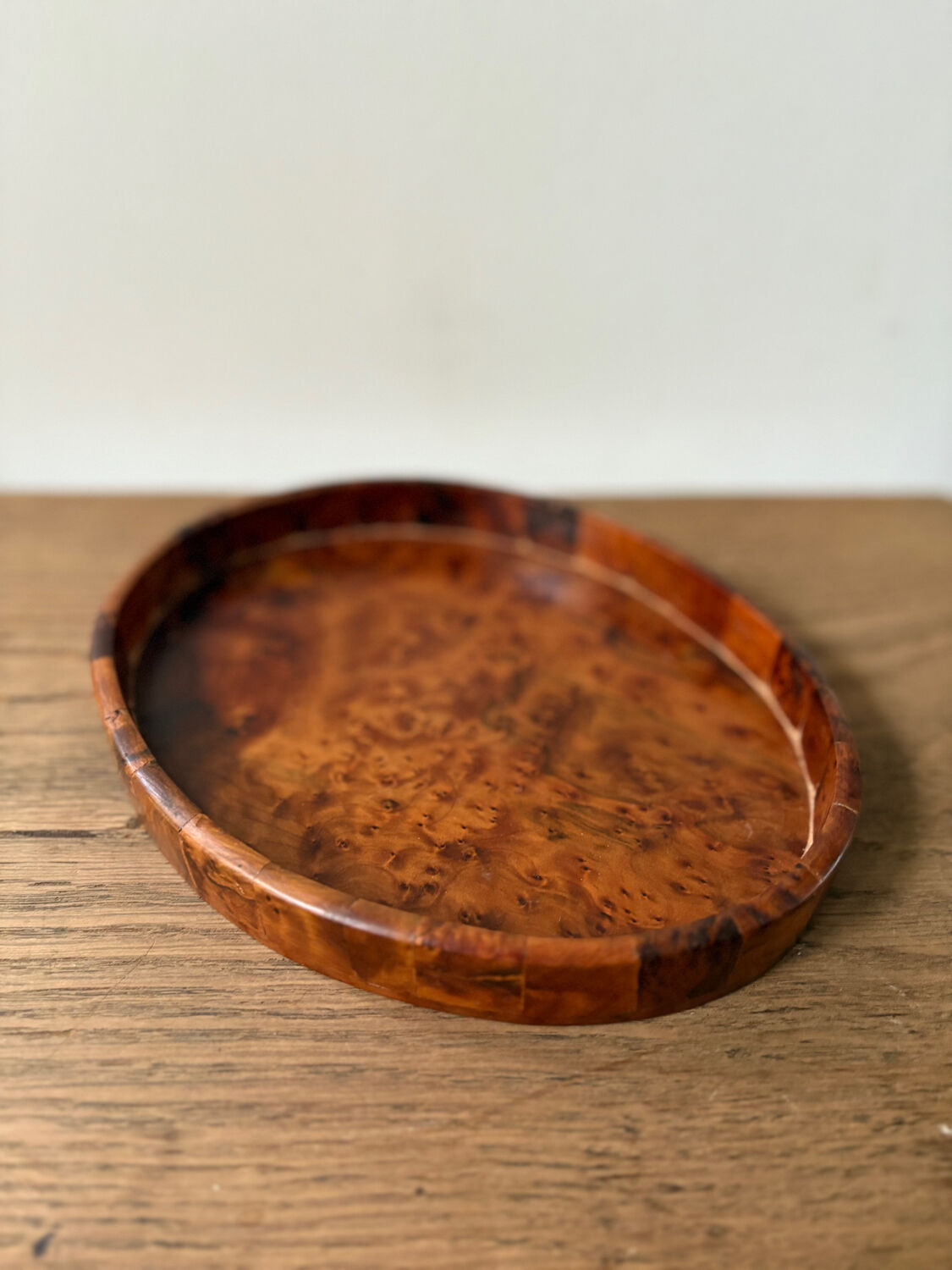 Thuya burl tray